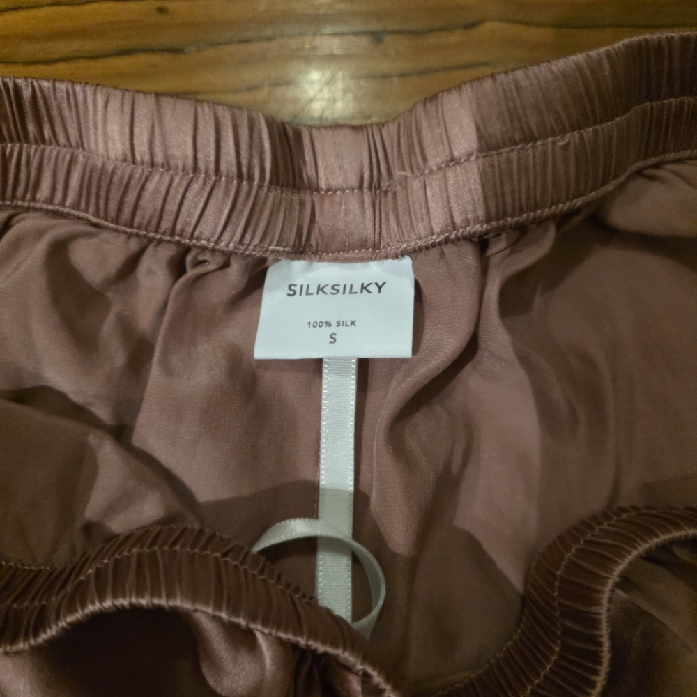 Silkysilk Mauve Women's Pajama set - Picture 5 of 5